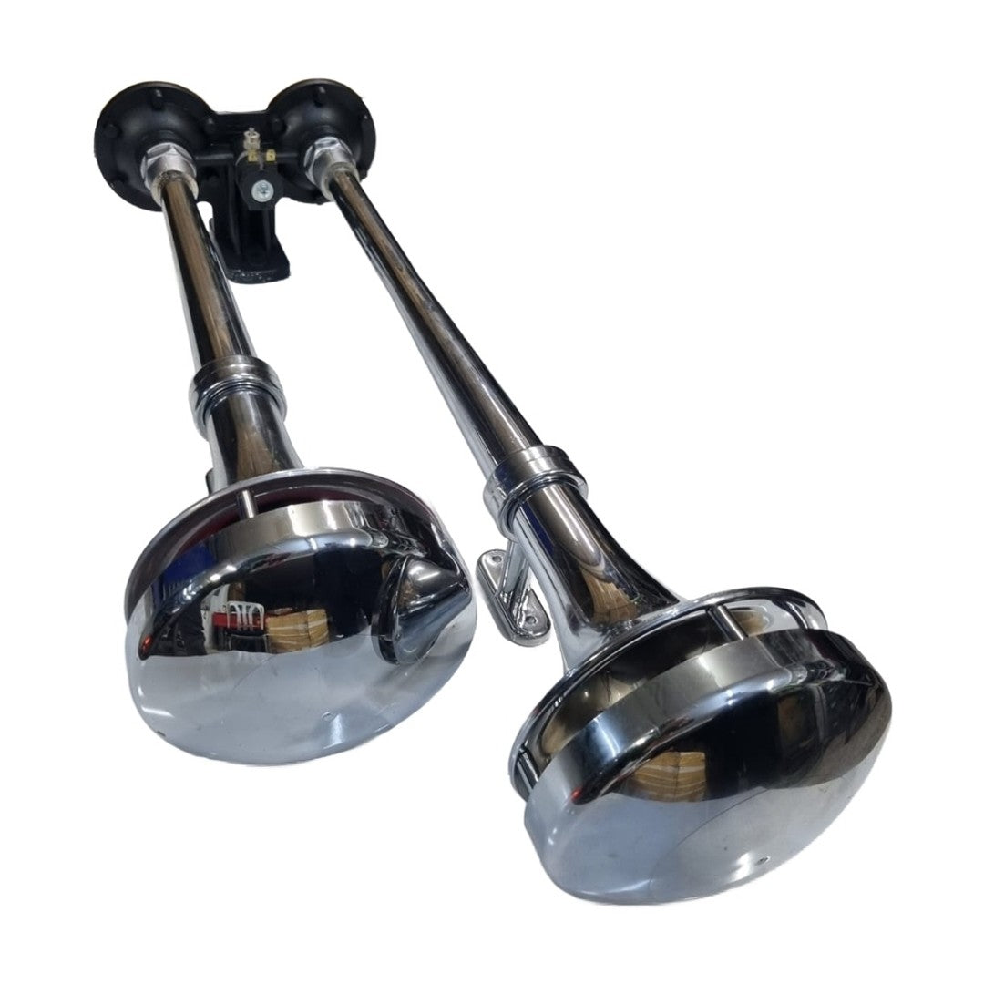 DUAL AIR COVERED HORN (CHROME)